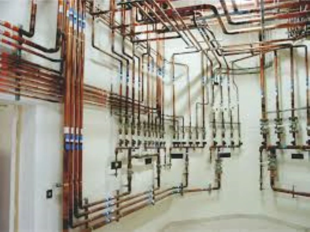 Oxygen Pipe Setup