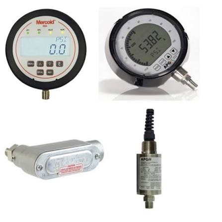 Pressure Gauges & Transducers